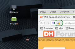 Web bağlantısını  kısayolunu oluşturma