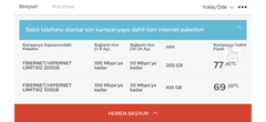 TÜRK TELEKOM FİBERNET/HİPERNET - ANA KONU