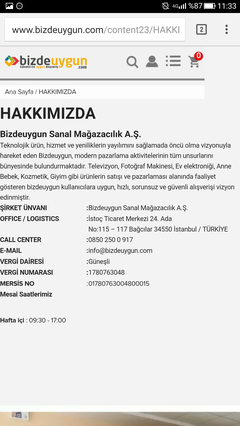  Bizdeuygun.com ( Keleş Elektronik ) Dolandırıcıdır!