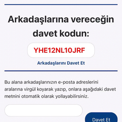 Turk.net Davetiye Paylaşım Konusu