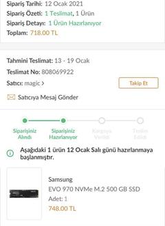 Samsung 970 EVO Plus M.2 500 GB (797TL)
