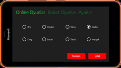  Pinikynet Hoşkin, Okey ve 101 Oyunlarımız Windows Phone için Hazır