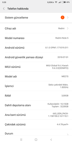 ★ Xiaomi Redmi Note 5 AI / Pro ★ Ana Konu