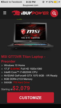  MSI GT72/73/83VR ve GS-GE-62/65/73VR modelli GTX 10 serisi ekran kartlı laptoplar