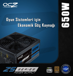  OCZ ZS 650W Güç Kaynağı 80+ Bronze