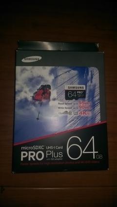  Samsung 64GB MicroSD Pro+ Plus Class10 95mb/sn 4k Kayıt - SATILDI