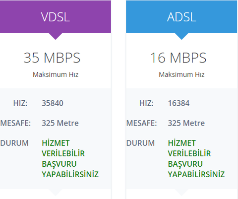 730 metre santral mesafesinde VDSL bağlanabilir mi?