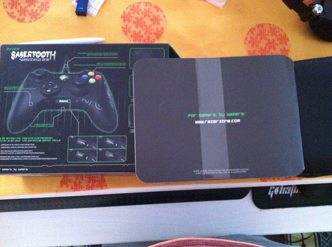 Satılık Razer Sabertooth Elite Gaming Controller for Xbox 360 PC İçin