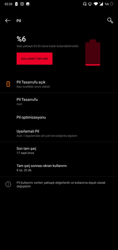 °°° ONEPLUS 6 [ANDROID 11 GELDİ] °°°