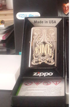 Zippo ; Black ice  Satılmıştır -  Zippo NFL model 50 TL (USA Menşei)