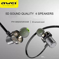 (SATILDI) Awei X670BL Bluetooth Kablosuz Kulaklık - 4 Hoparlör 5D Muhteşem Ses Kalitesi