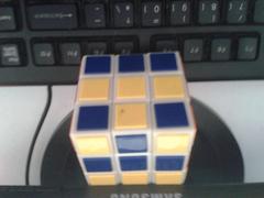  Rubik küpümün ekseni kaydı
