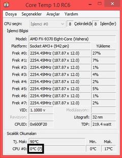  CM HYPER EVO212 BOŞTA soğutma değerlerin (canavar desem yeridir :))