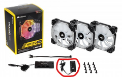 Corsair HD120 RGB 3'lü ve Tekli Paket -SATILDI