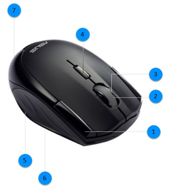  ASUS WX470 Laser Mouse