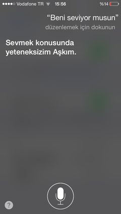  Siri ile aşk yaşıyoruz