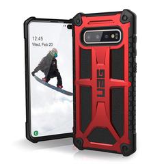 CRİMSON S10 PLUS UAG MONARC SERİSİ KILIF 370 TL YE ALINDI + LED VİEW ORJİNAL KILIF 