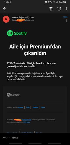 1 YILLIK SPOTİFY PREMİUM / GARANTİLİ