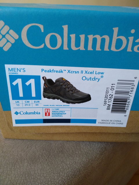 COLUMBİA PEAKFREAK OUTDRY (44) ve COLUMBİA VENTRAİLİA (44.5)