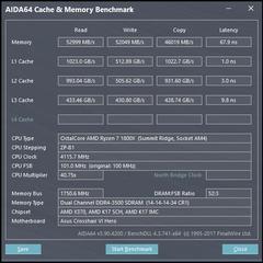 Ryzen 1800X, oyun ve benchmarklar - Yeni Bios 1107 - Ramler 3733 Mhz'e çıktı !!!