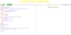 HTML Kod Önizleme Scripti