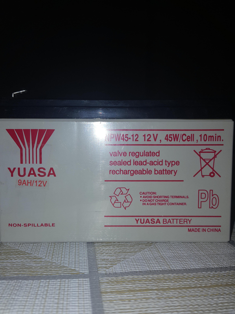 Yuasa 12V-9ah aküyü nasil şarj edebiliriz?