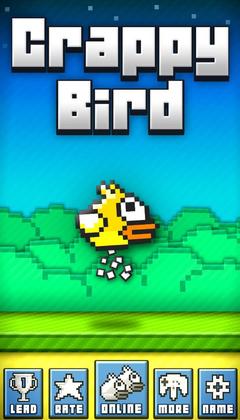  Crappy Bird oyunu flappyden daha etkili olacak gibi!