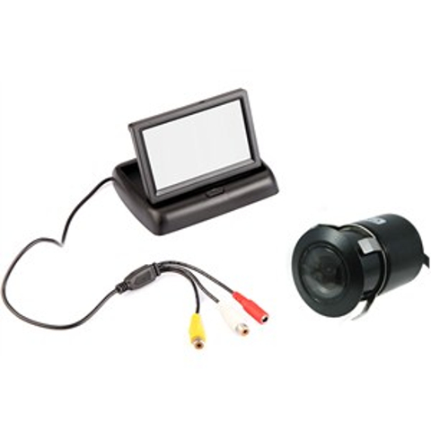 Rearview 4,3 inç ekranlı geri dönüş kamerası