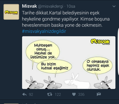 Misvak dergisinin Ataturke yaptığı saygısızlık 