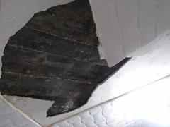  Banyo tavanım üst katta su borusu patlaması sonucu çöktü