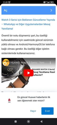 Huawei Watch 3 / Watch 3 Pro Kullanıcı Yorumları