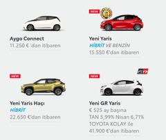 Toyota Yaris Cross 1.5 hibrid AWD-İ Avrupa da Mayıs Ön Sipariş Eylül Teslimat