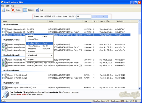 Bilgisayarımızdaki Aynı Dosyaları Silelim (MP3 Temizliği) Resimli Anl....