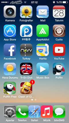  ~ iOS 7 - 7.1.2 Jailbreak ÇIKTI !!! ~ (JB Yapımı, Repo, Tweak ve SSS)
