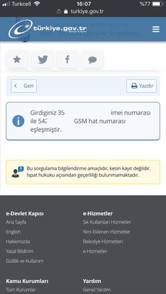 İmei klonlanması sorunu Acil