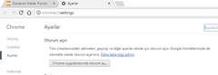  Chrome  ve Kelime Geçmişi