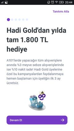 HADI APP [ANA KONU] [TOMPAY DİJİTAL ÖDEME HİZMETLERİ] [A101]