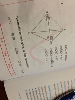  Geometri - Dörtgen Sorusu (Zor sevenler gelsin :D)