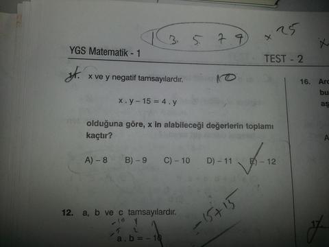 Mat1:Temel Kavramlar Sorular -ISC-