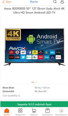 Hi Level HL49FAL403 49'' Ultra HD Android Smart D-Dual Led TV #2.399,00₺#