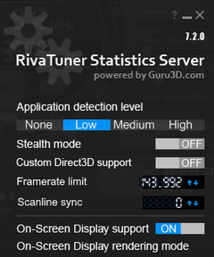 RTSS Scanline Sync/RTSS maximum FPS yükseltme/Düşük Geçikmeli V-Sync ON/Nvidia Ölçekleme Geçikmesi