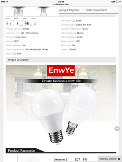  CARREFOUR LED AMPUL FIRSATI - 8W => 40W - 9,90 TL