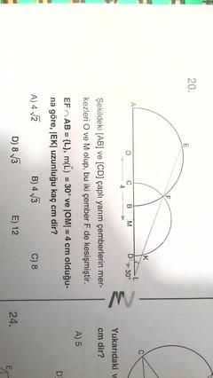  LYS Çözülemeyen Geometri Sorularım