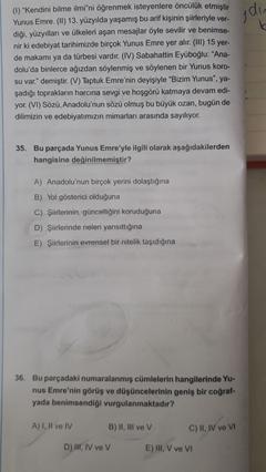 apotemi'den garip gurup (?) paragraf soruları (4)