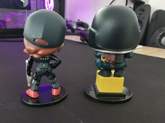 Rainbowsix siege chibi figür Ash ve Thermite