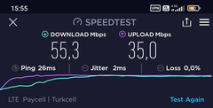 TÜM OPERATÖRLER 4,5G HIZ TESTİ [ANA KONU] 5G YE DOĞRU ADIM ADIM