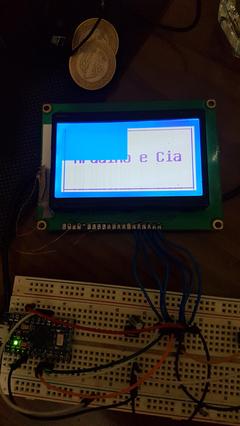 128x64 Grafik LCD Sorunsalı