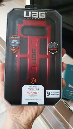 S10 PLUS UAG MARKASININ EN KRAL KILIFI MONARC CRİMSON 