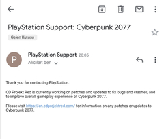 PSN OYUN İADE TALEP ETME FORMU (cyberpunk 2077 iade takip) SONY İADE ALMAYA BASLADI