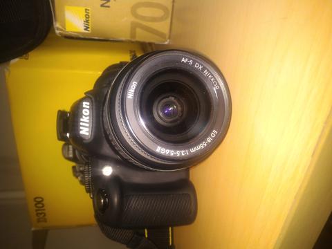 SATILIK SIFIR AYARINDA NİKON D3100 18/55 , 70/300 LENSLERİYLE BİRLİKTE